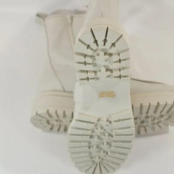 NAPOLEONI  Genuine Leather Combat Chain Boots NWT