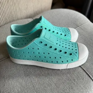 Native Kids Aqua Slip-On Shoes