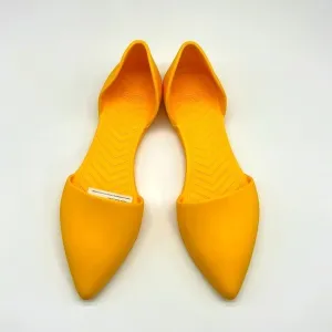 Native - NWT Audrey Groovy Yellow Pointed Toe Lightweight Flats Size 8