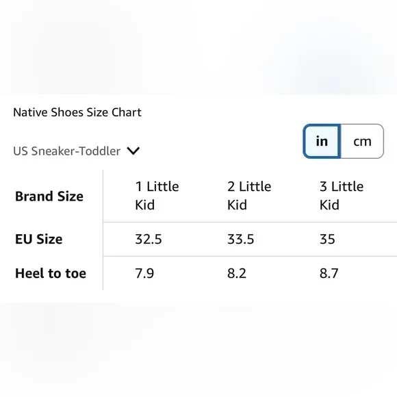 Native Shoes Jefferson Kids Lightweight Sneaker Piedmont Bling Junior 1 NWT