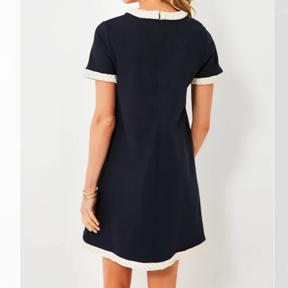 Navy Bow Olivia DressTUCKERNUCK