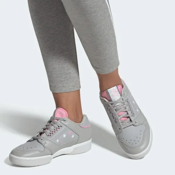 NEW Adidas Slamcourt EF2088 Pink Star Gray Sneaker
