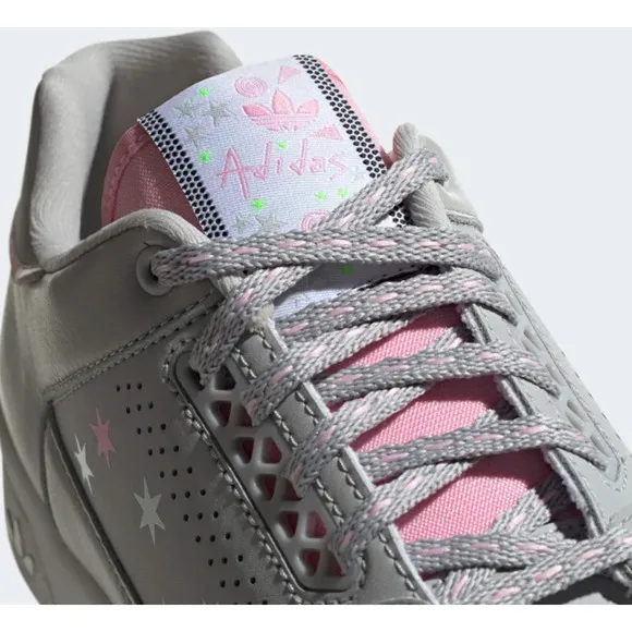 NEW Adidas Slamcourt EF2088 Pink Star Gray Sneaker