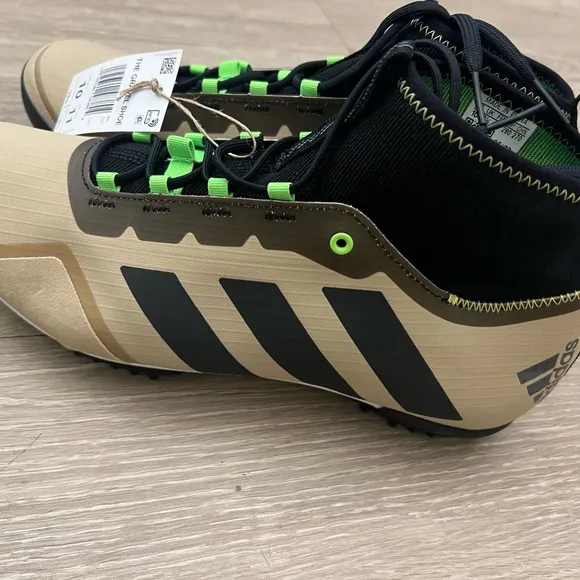 NEW Adidas The Gravel Cycling Shoes Men's 10 US Beige Tone / Core Black