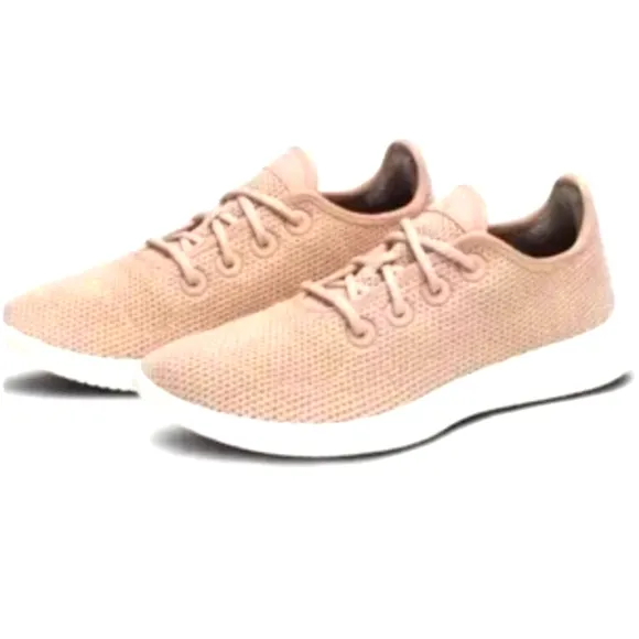 NEW Allbirds Tree Runners  Calm Taupe peach Lightweight Comfort Running Shoes 9