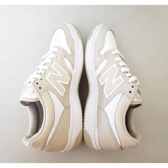 New Balance 480 Court Sneakers Timberwolf White Mens Size 5