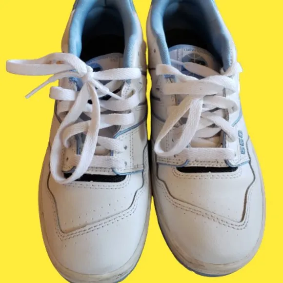 New Balance  550 UNC White University Blue size: 6