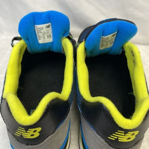 New Balance 574 Kids Lace-up Sneakers Shoes Boys Size 5M Black New KL57403G