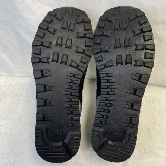 New Balance 574 Kids Lace-up Sneakers Shoes Boys Size 5M Black New KL57403G