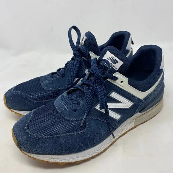 New Balance 574 Sport Blue Navy Sneakers Shoes Size 11