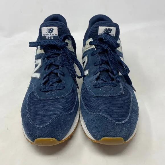 New Balance 574 Sport Blue Navy Sneakers Shoes Size 11