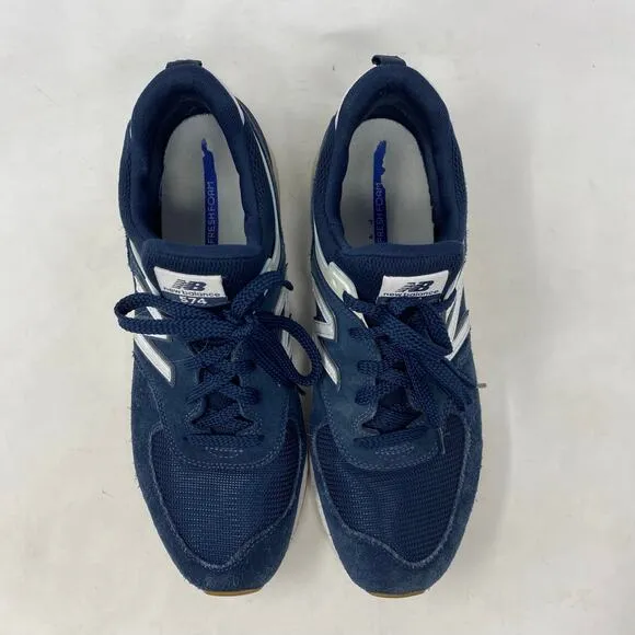 New Balance 574 Sport Blue Navy Sneakers Shoes Size 11