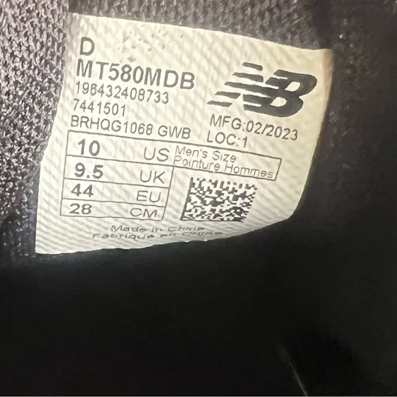 New Balance 580 Men's Shoe Size 10 SKU#241151