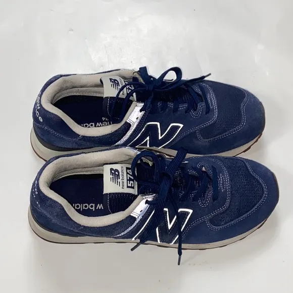 New Balance D ML574ESG 574 Classic Suede Unixes Shoes Size 10 No Box