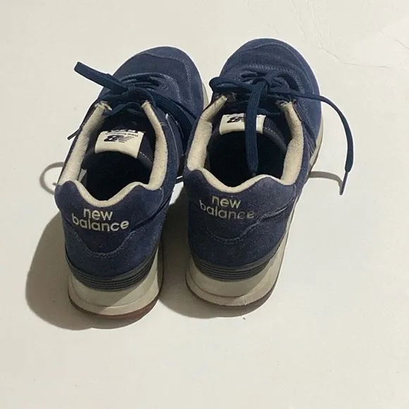 New Balance D ML574ESG 574 Classic Suede Unixes Shoes Size 10 No Box