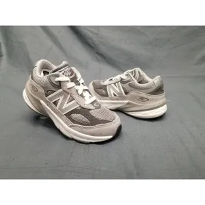 New Balance Toddler's 990 V6 (TD) Sneakers Lace Up Gray Size 8 NEW IN BOX!