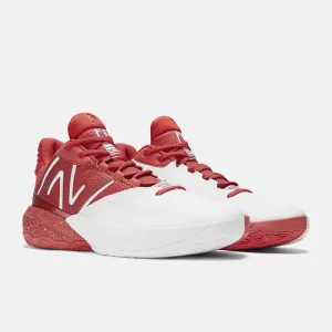 New Balance Two WXY V4 BB2WYTR4 Sneaker Mens 8 White Red Basketball Shoes TF3058