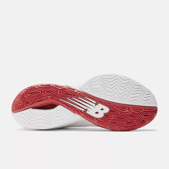 New Balance Two WXY V4 BB2WYTR4 Sneaker Mens 8 White Red Basketball Shoes TF3058