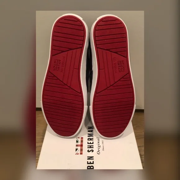 NEW Ben Sherman Bradford Oxford Blue Shoes