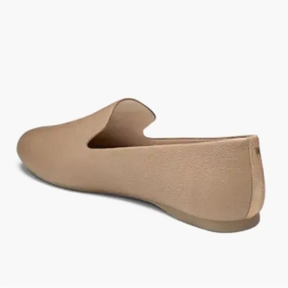 NEW Birdies The Starling Loafer Comfort No Slip Round Toe Taupe Leather Size 9.5
