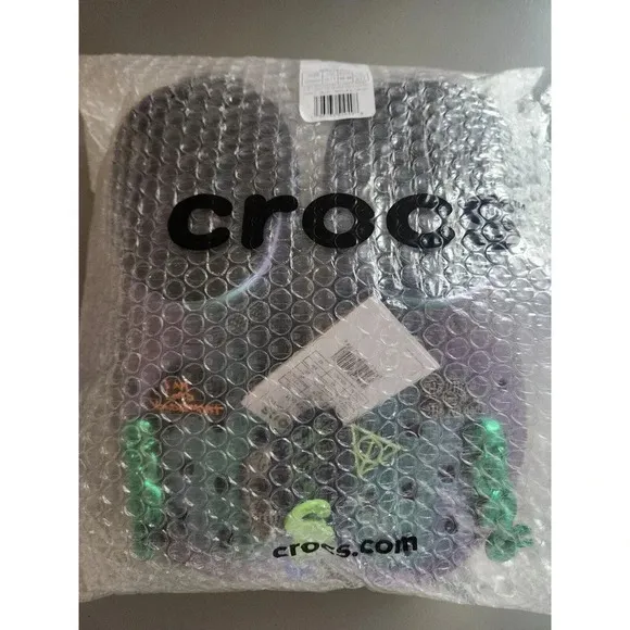 New Crocs x Harry Potter Classic Clog Shoes Size M11 Black Dark Arts