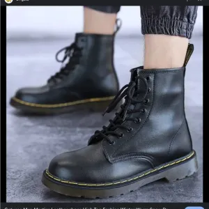 New Doc martens size 3 kids  boots moto combat