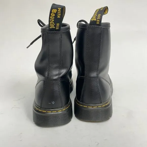NEW Dr. Martens Zavala 1460 Women's Leather Lace Up Boots Black Combat Boots 7