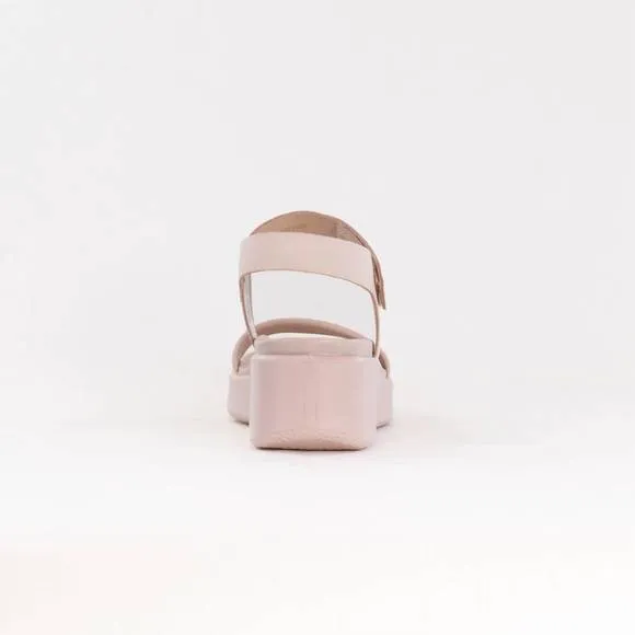 NEW ECCO women's flowt wedge lx sandals in rose