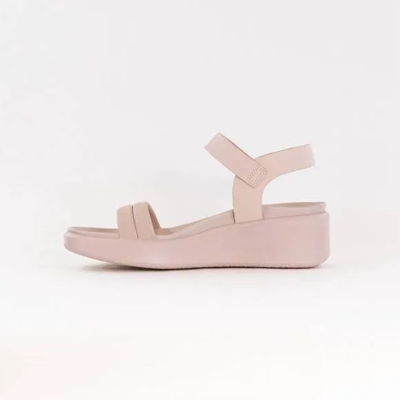 NEW ECCO women's flowt wedge lx sandals in rose