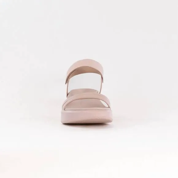 NEW ECCO women's flowt wedge lx sandals in rose