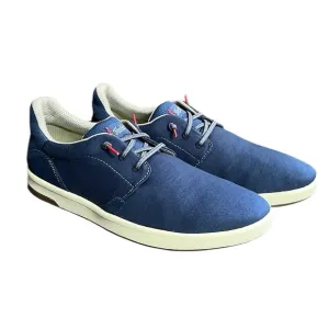 New Florsheim Crossover Canvas Elastic Lace Slip-On Sneaker Men’s size 10M Navy