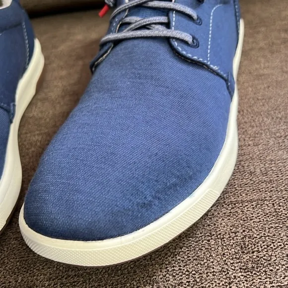 New Florsheim Crossover Canvas Elastic Lace Slip-On Sneaker Men’s size 10M Navy