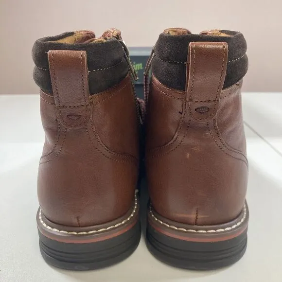 NEW Florsheim Men's Norwalk Boots 7 Lace Up Boot Cognac Leather Outdoor‎