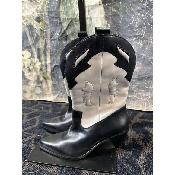 New Free People Twin Flames Western Boots Size 11