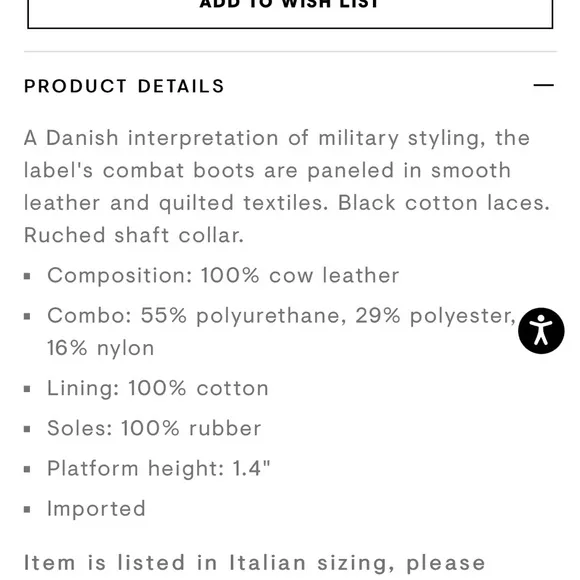 NEW | GANNI Nylon-Trimmed Combat Boots