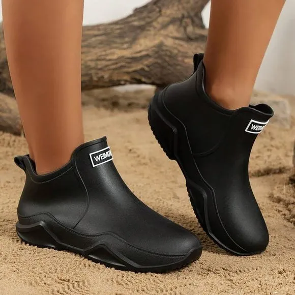 NEW GENERIC WATER SHOES FOR WOMEN OUTDOOR SLIP DURABLE COUPLE RAIN BOOTS WOMEN S