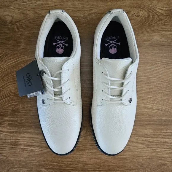 NEW G/FORE Gallivanter White Leather Golf Shoes Women Size 8.5