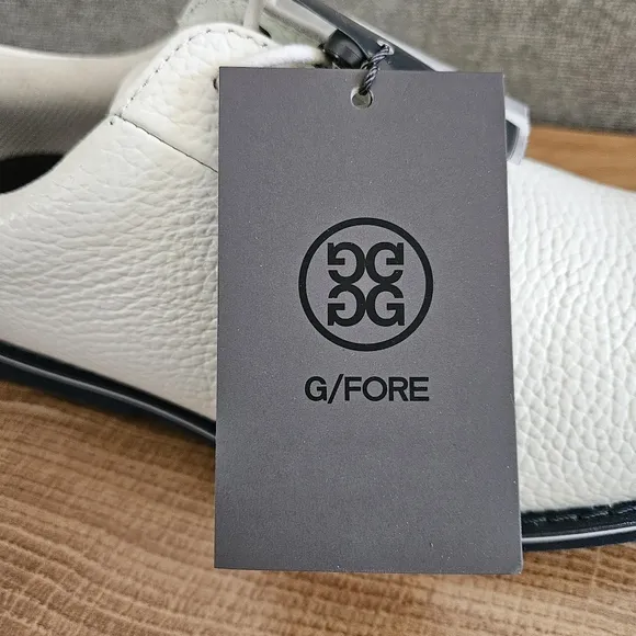 NEW G/FORE Gallivanter White Leather Golf Shoes Women Size 8.5