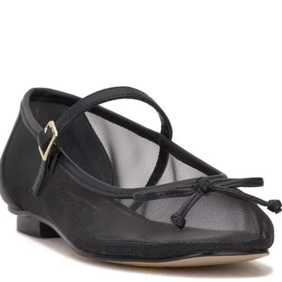 new JESSICA SIMPSON Katelind Mesh Ballet Flats 3T2
