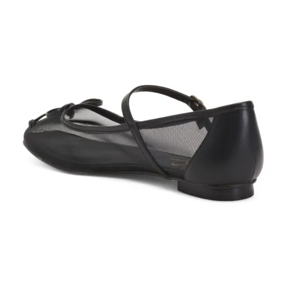 new JESSICA SIMPSON Katelind Mesh Ballet Flats 3T2