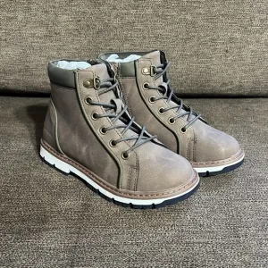 New Kenneth Cole - Andy Lace Up Boots Little Boys Size 12 in Tan