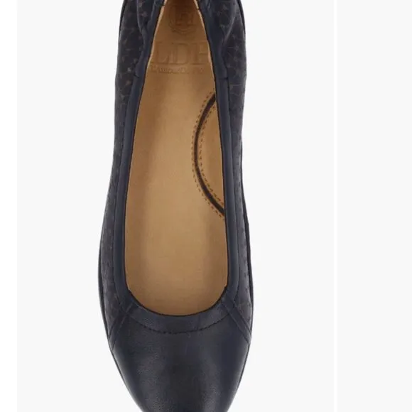 NEW L'AMOUR DES PIEDS Leather Zaliyah Comfort Flats black for women 252