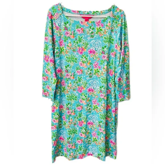 NEW Lilly Pulitzer Disney Size Large Parks Sophie Dress UPF Mickey Minnie Mouse