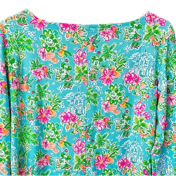 NEW Lilly Pulitzer Disney Size Large Parks Sophie Dress UPF Mickey Minnie Mouse
