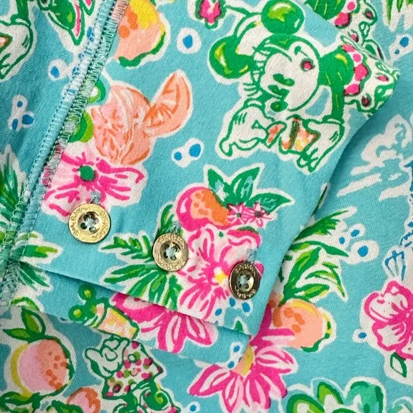 NEW Lilly Pulitzer Disney Size Large Parks Sophie Dress UPF Mickey Minnie Mouse