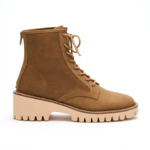 NEW MATISSE coconuts miss me combat boots in tan