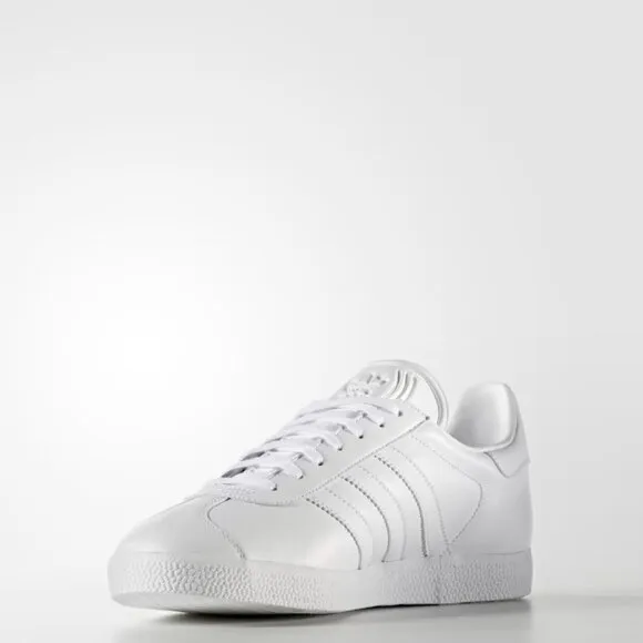 [NEW] Men's adidas Gazelle Shoes White BB5498