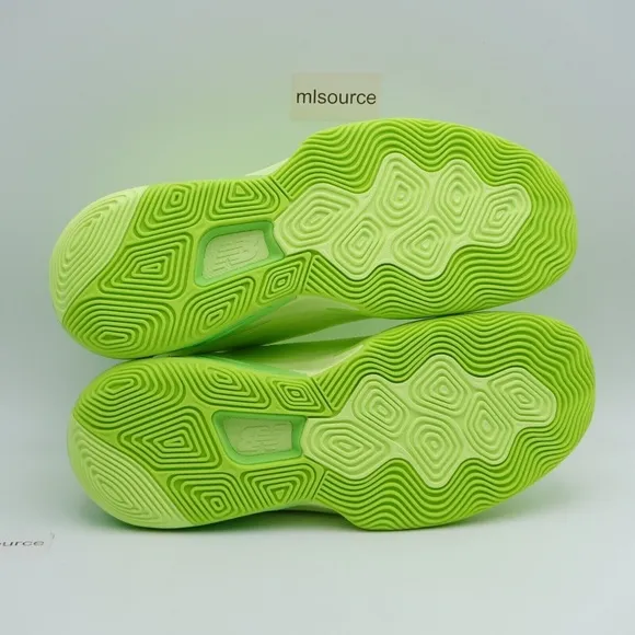 NEW New Balance TWO WXY V5 Basketball Shoes BB2WYEG5 Bleached Lime Glo
