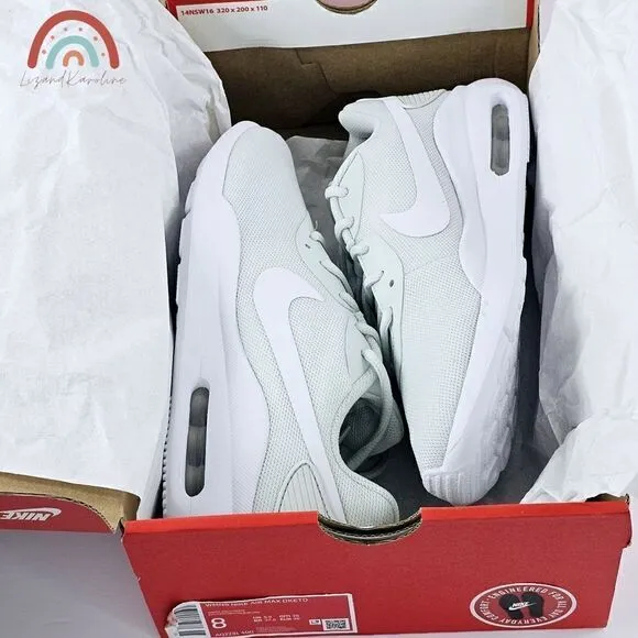 New! Nike Air Max Oketo Aqua White Running Sneakers Shoes