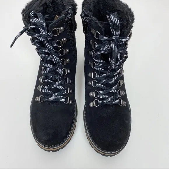 New! Pajar Paulina Lace Up Suede Boots